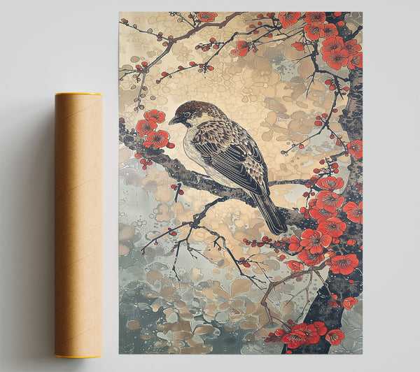 Crimson Sparrow Song Poster