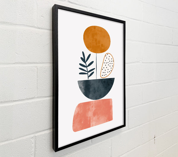 Orange Abstract Still Life
