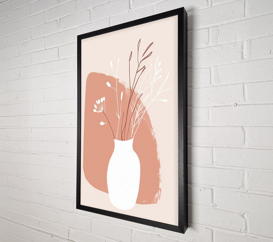  A Canvas Print of Dusty Rose Blooms Canvas Wall Art