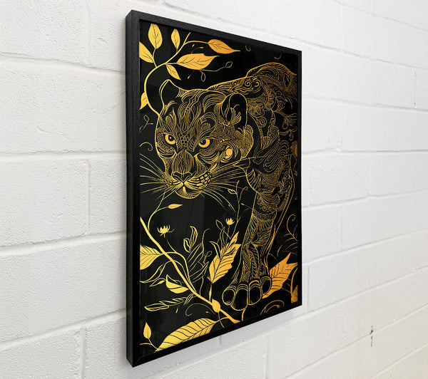 Golden Jungle Cat