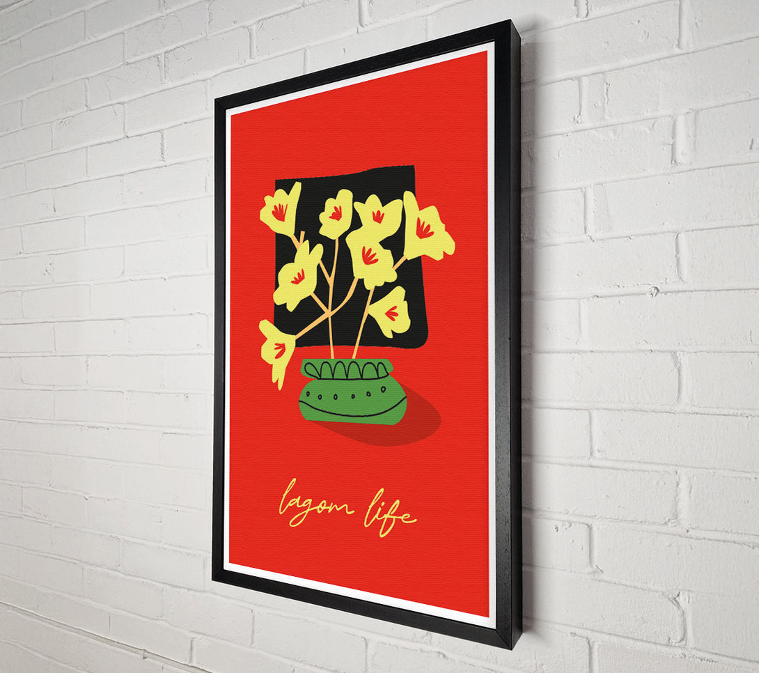  A Canvas Print of Lagom Life Canvas Print