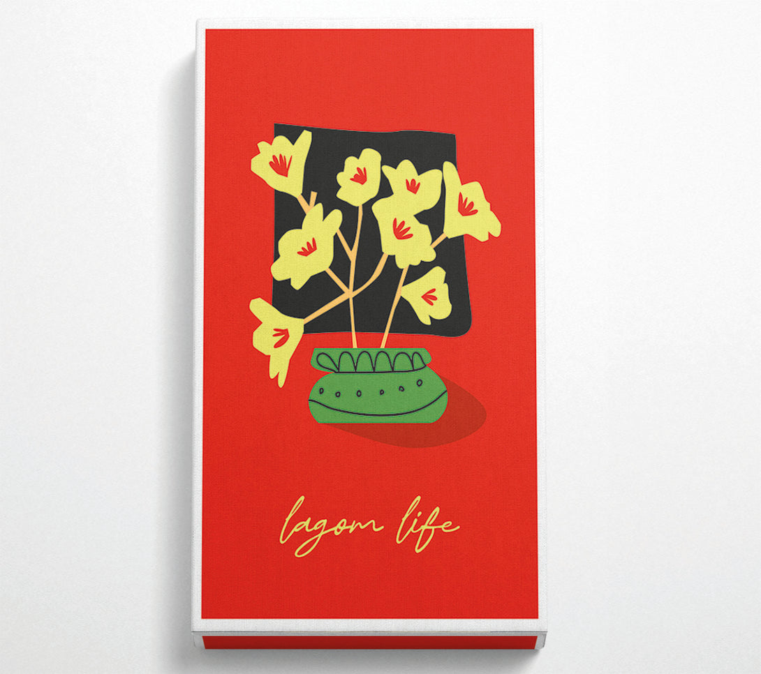  A Canvas Print of Lagom Life Canvas Print