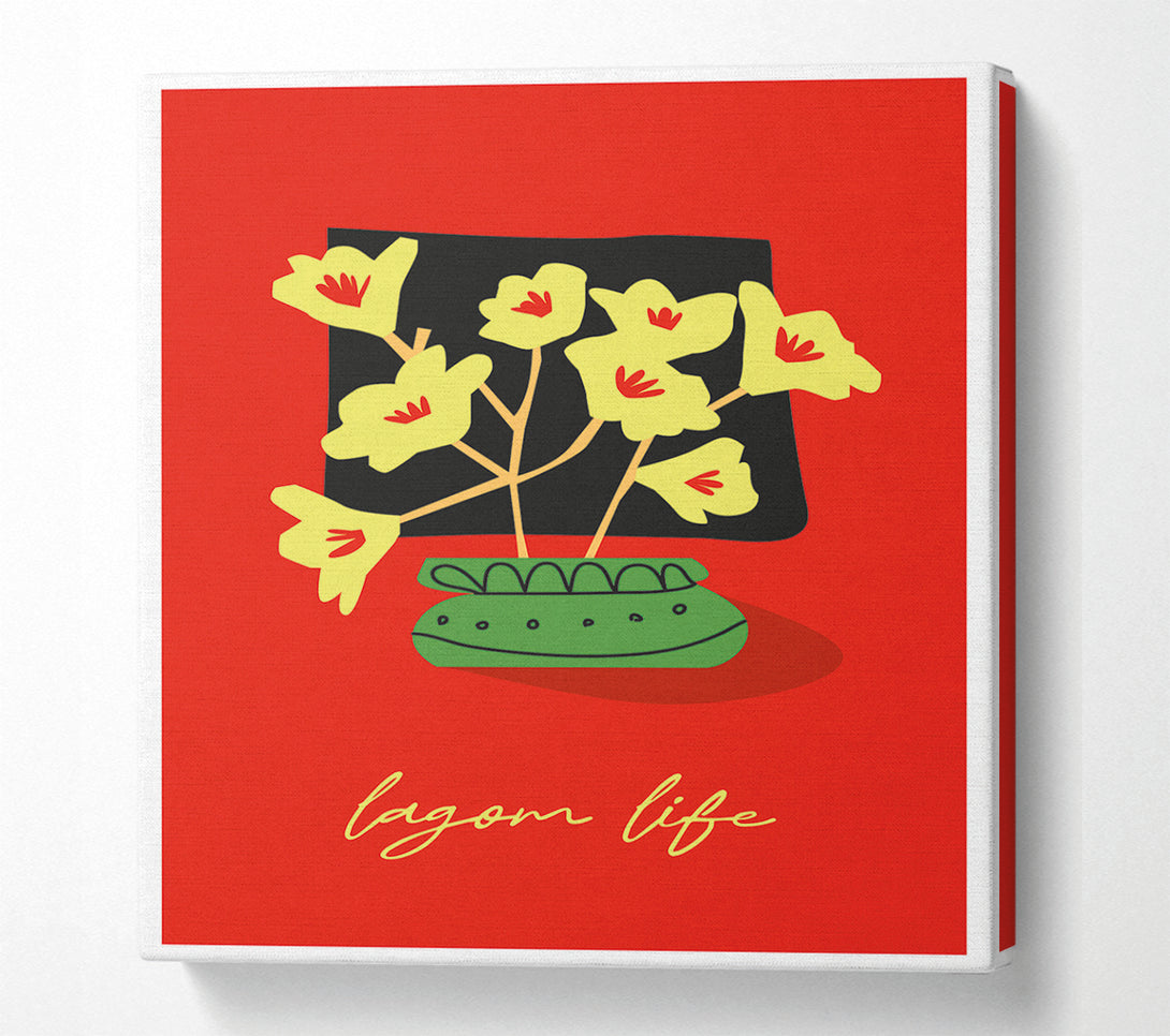  A Canvas Print of Lagom Life Canvas Print