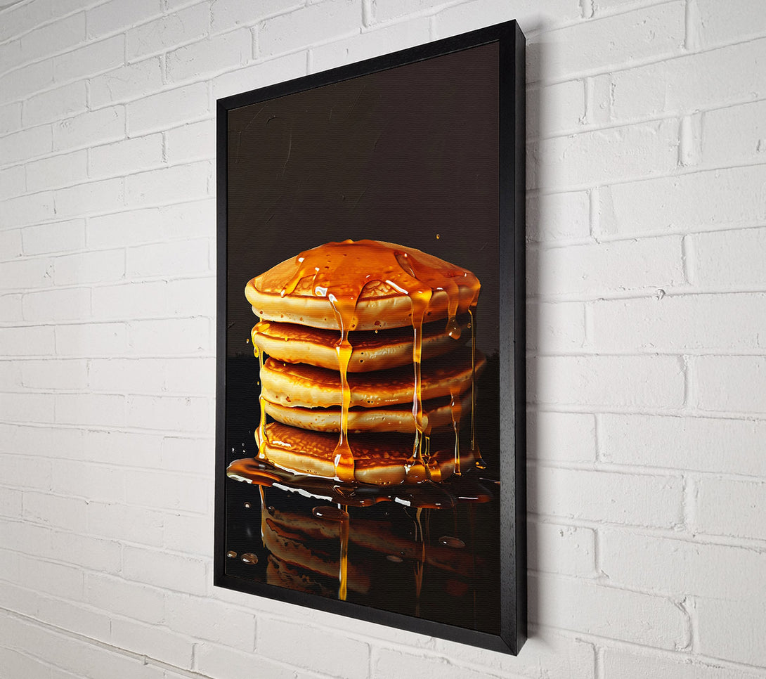  A Canvas Print of Golden Syrup Stacks Canvas Print