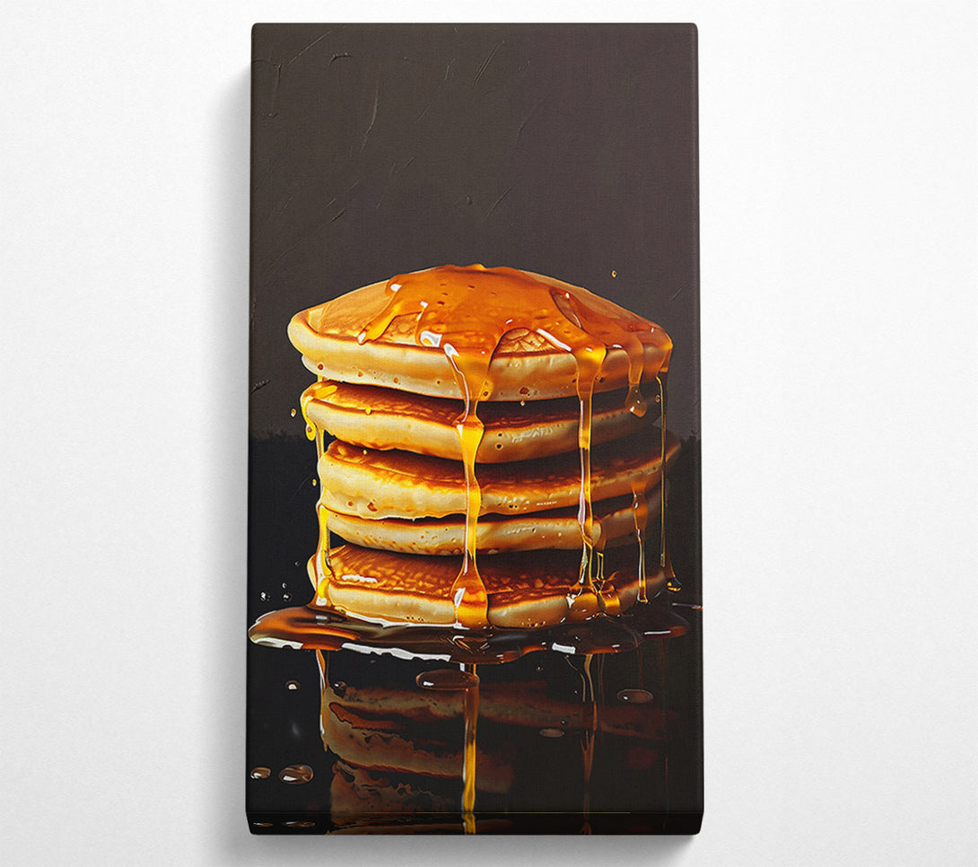  A Canvas Print of Golden Syrup Stacks Canvas Print