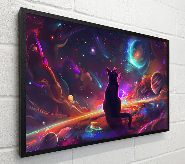 Cosmic Cat In Red