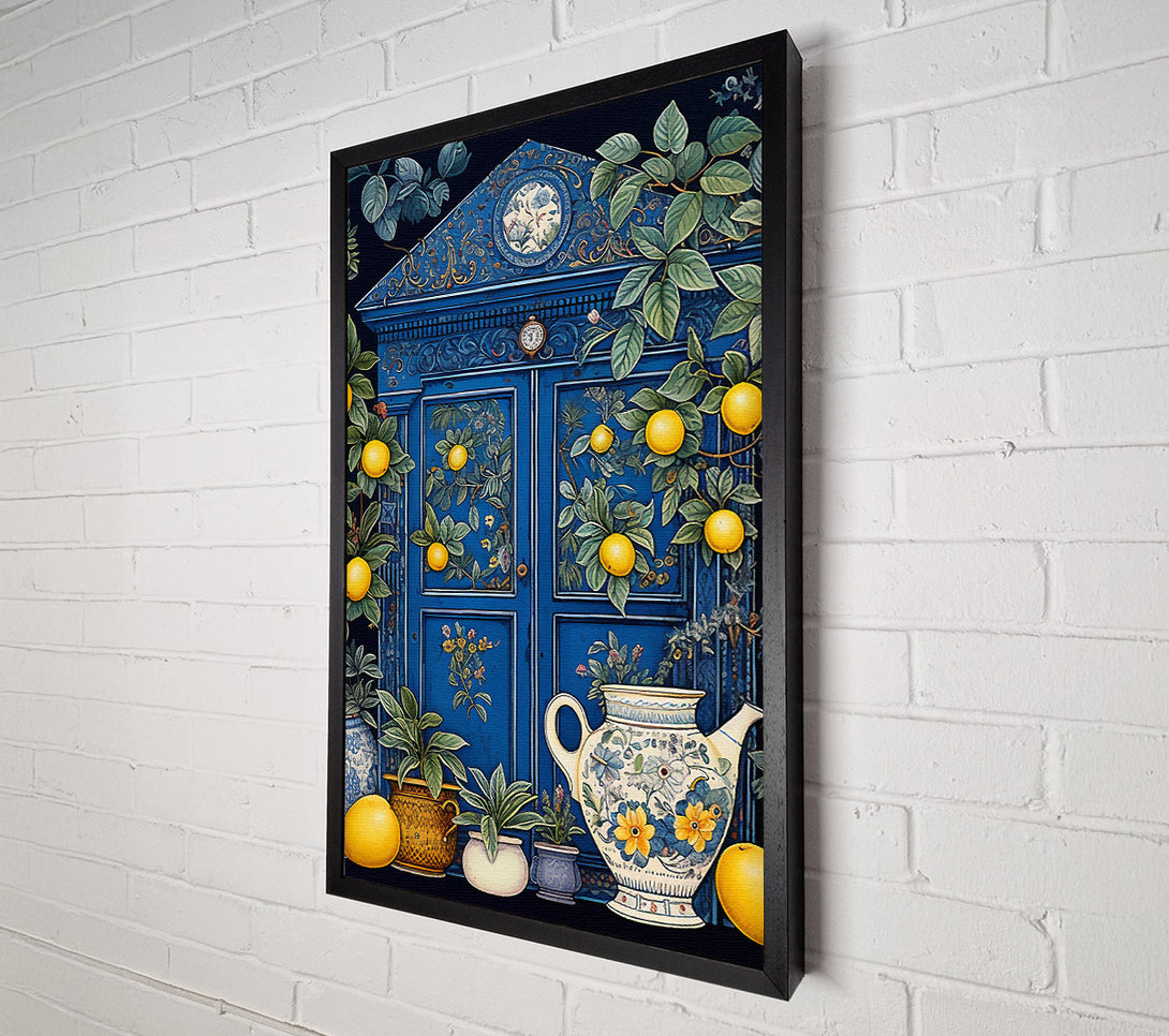  A Canvas Print of Lemon Tree Kitchen Canvas Wall Art