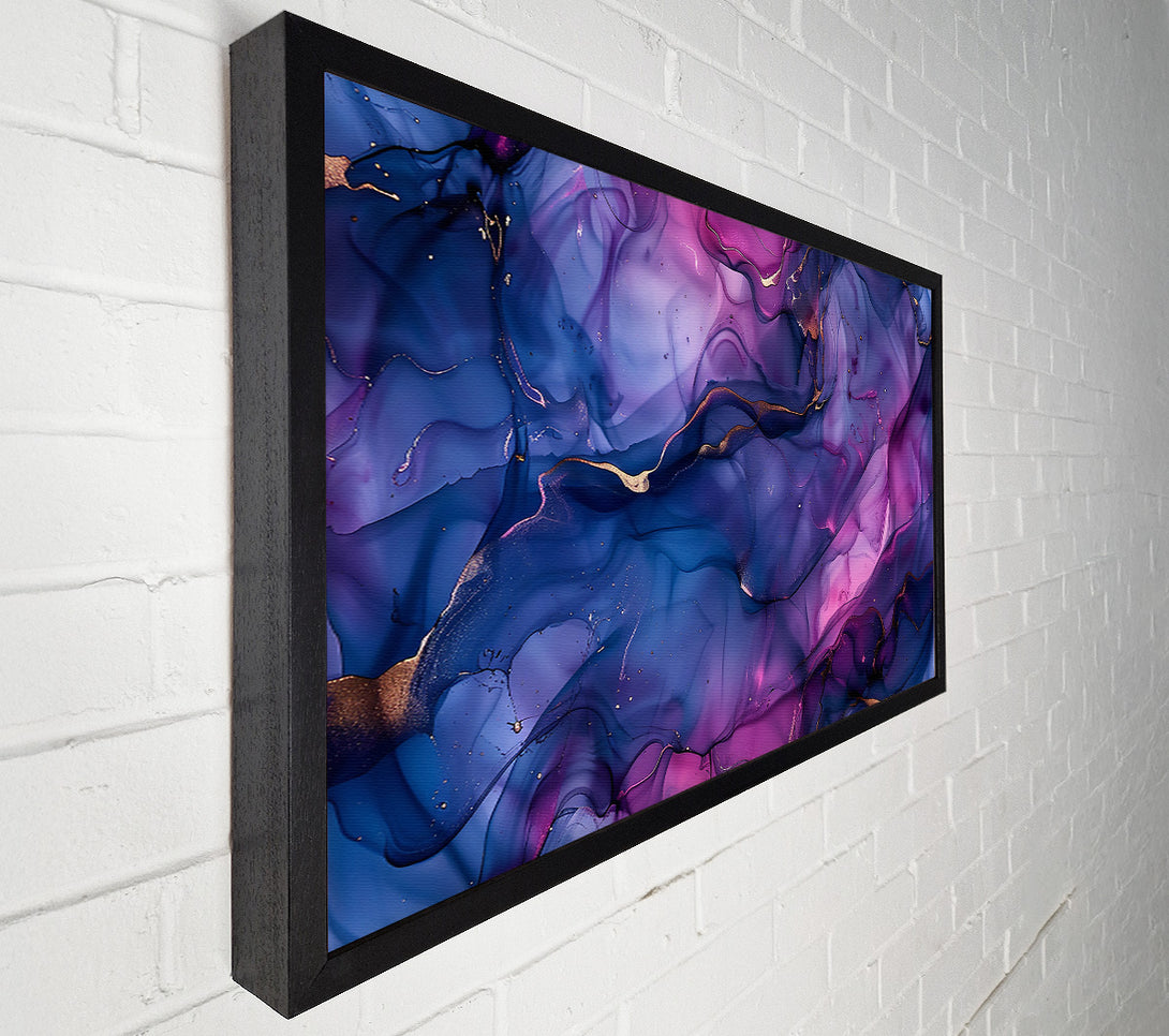  A Canvas Print of Indigo Ink Dreams Canvas Art