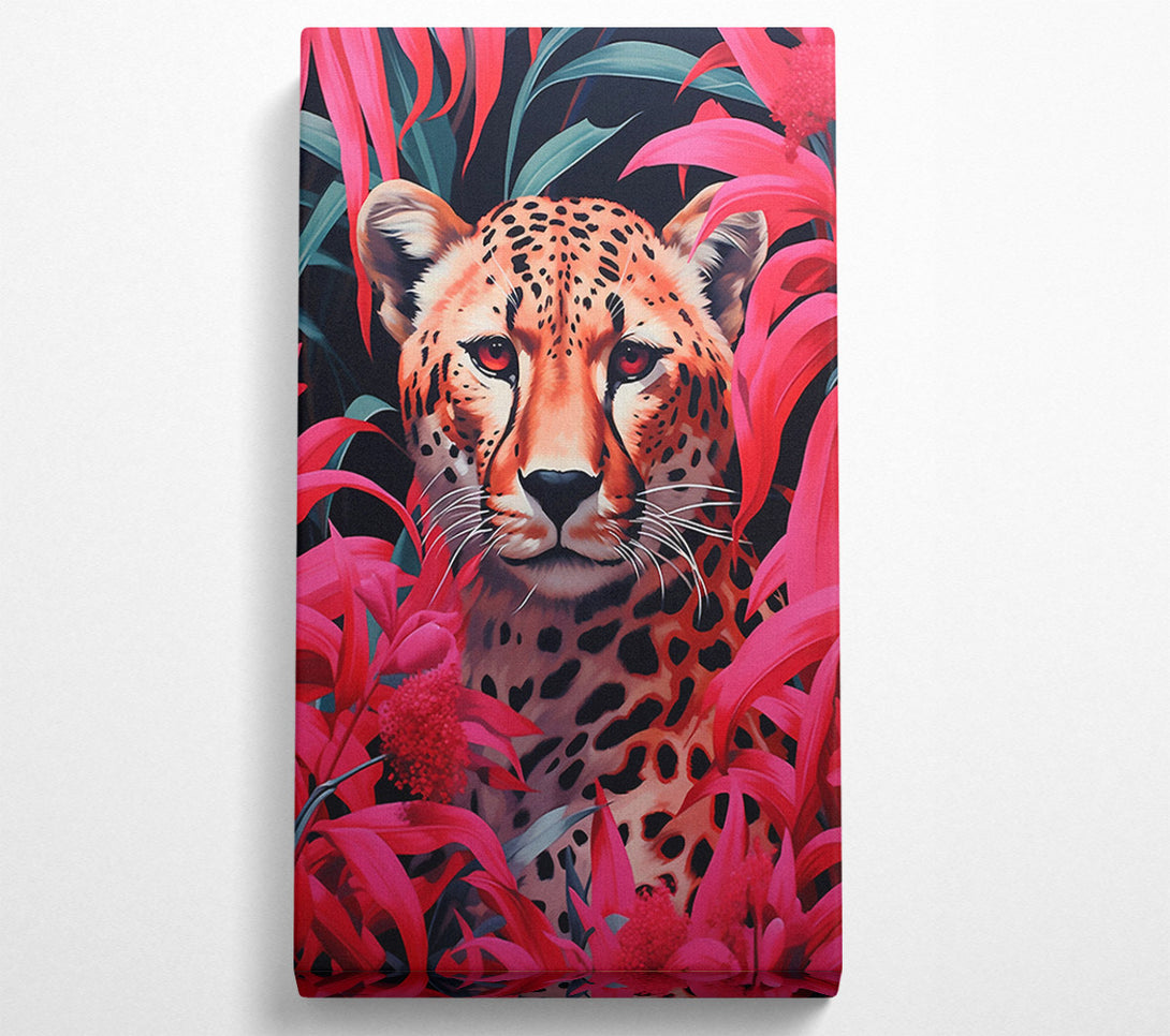  A Canvas Print of Leopard Jungle Canvas Art