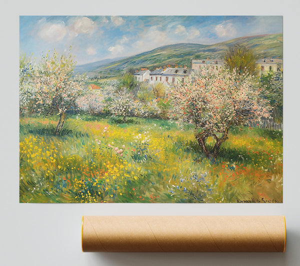 Yellow Spring Bloom Print