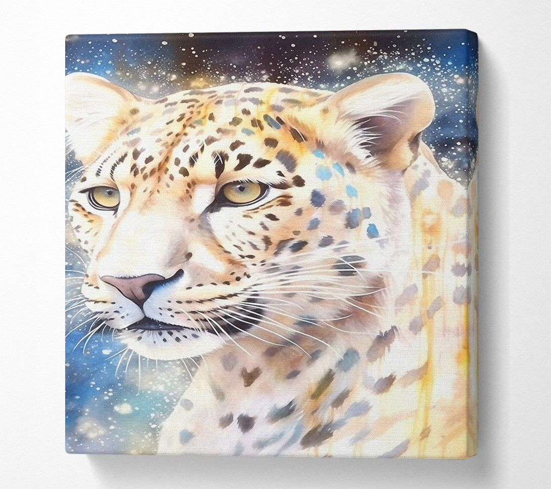  A Canvas Print of Leopard Spots Universe Canvas Art
