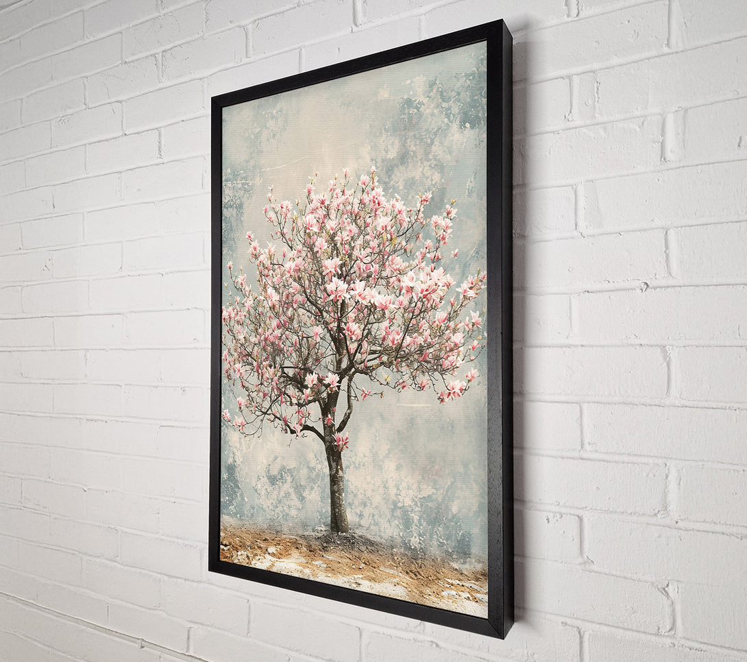  A Canvas Print of Pink Blossoms Bloom Canvas Art