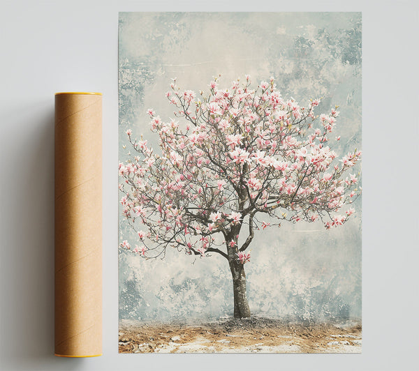 Pink Blossoms Bloom Print