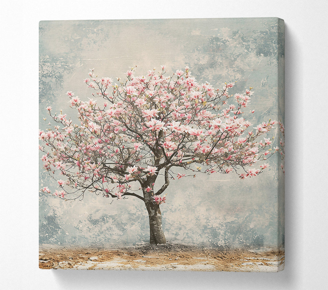  A Canvas Print of Pink Blossoms Bloom Canvas Art