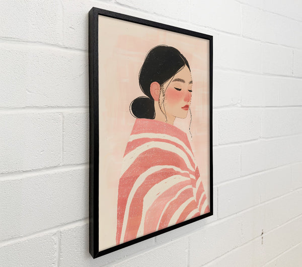 Rose-Tinted Stripes