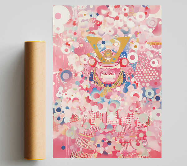 Pink Samurai Dreamscapes Poster