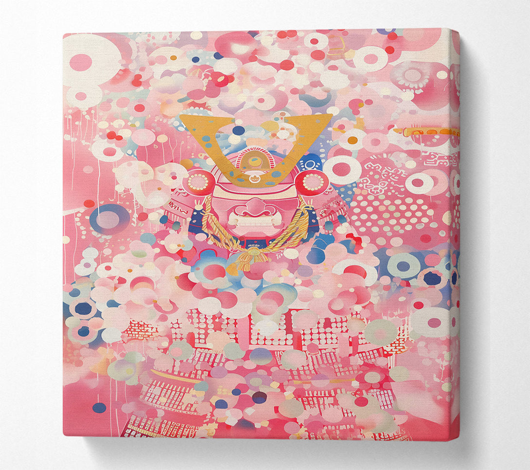  A Canvas Print of Pink Samurai Dreamscapes Canvas Art
