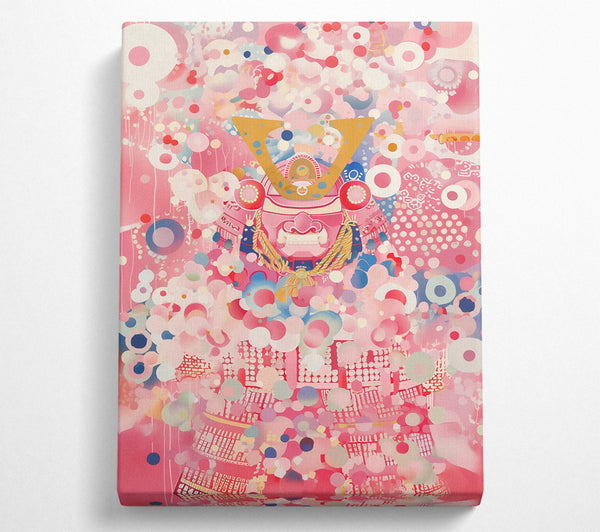  A Canvas Print of Pink Samurai Dreamscapes Canvas Art