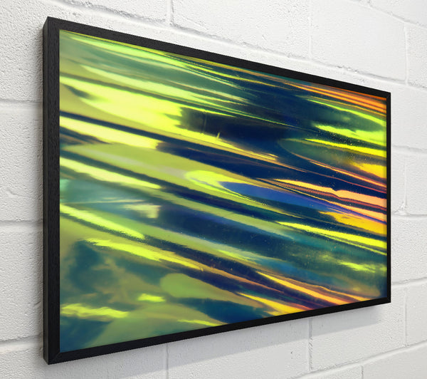 Yellow Shimmering Lines