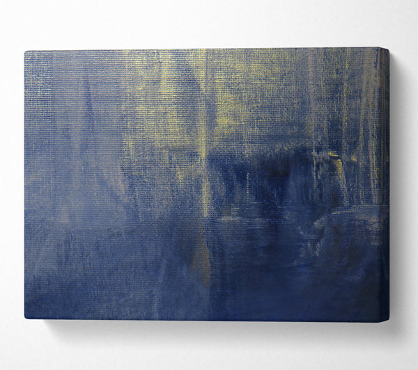  A Canvas Print of Indigo Light Streaks Canvas Wall Art
