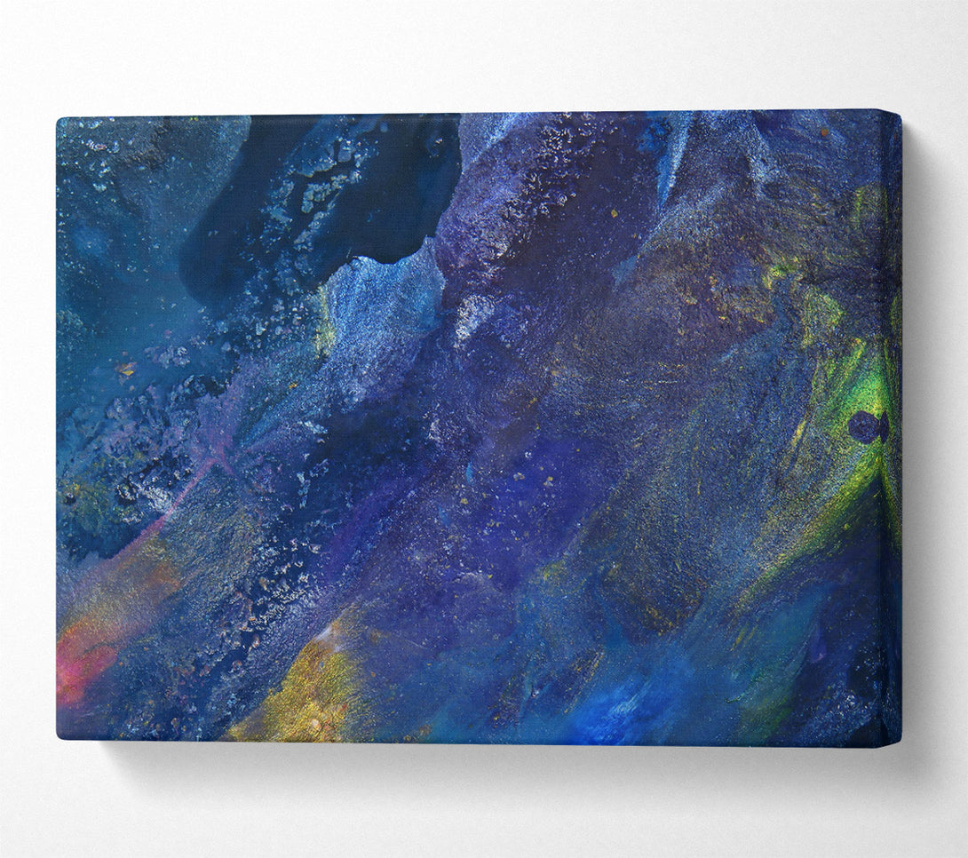  A Canvas Print of Azure Night Sky Canvas Art