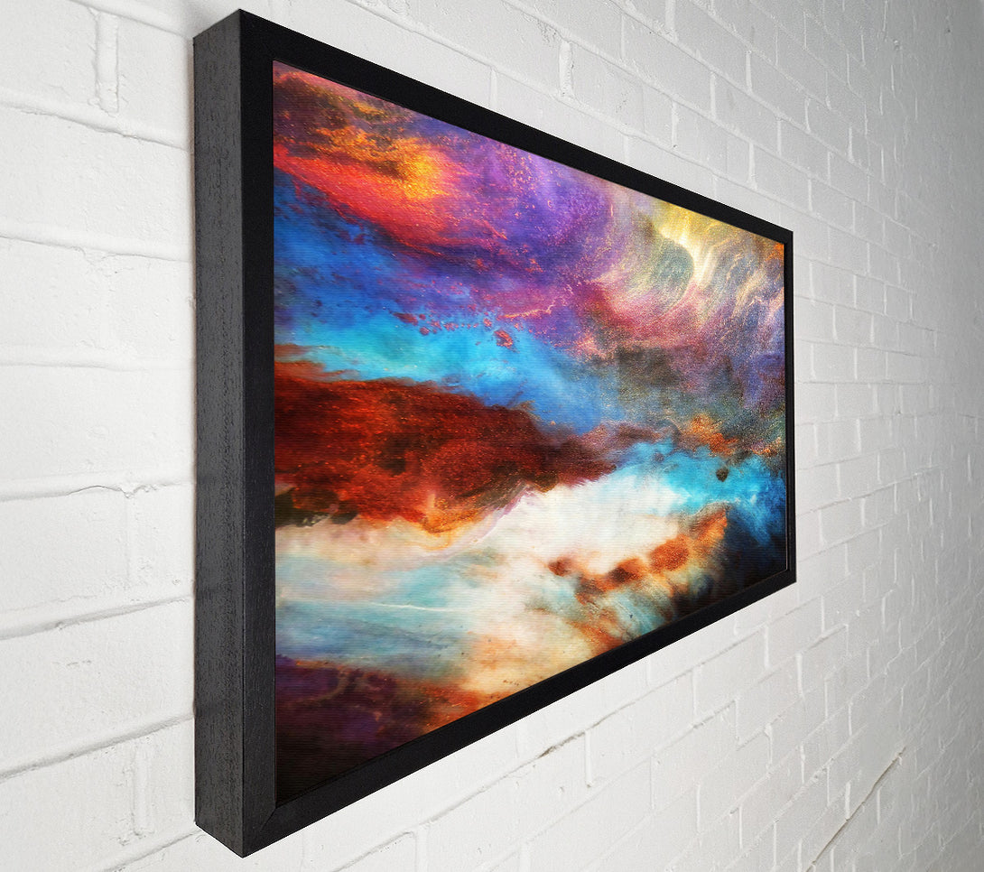  A Canvas Print of Azure Sky Dreamscape Canvas Print