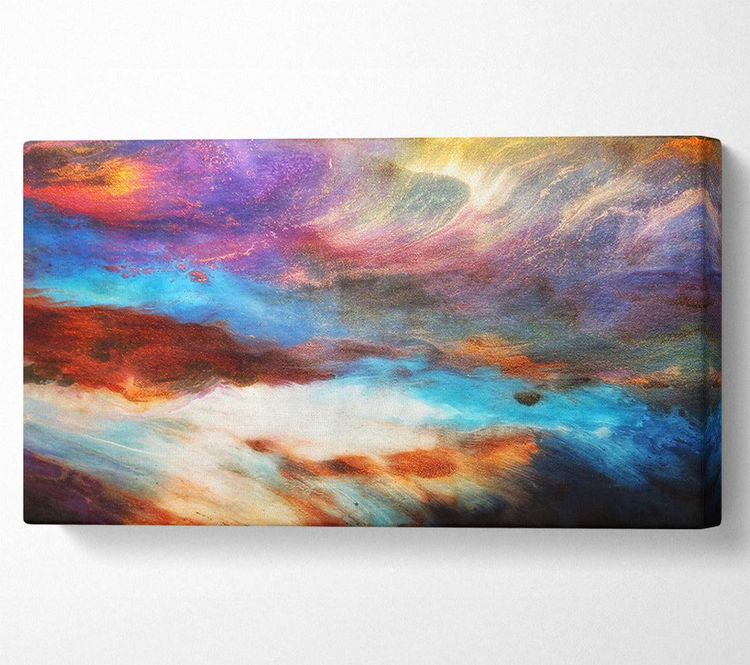  A Canvas Print of Azure Sky Dreamscape Canvas Print