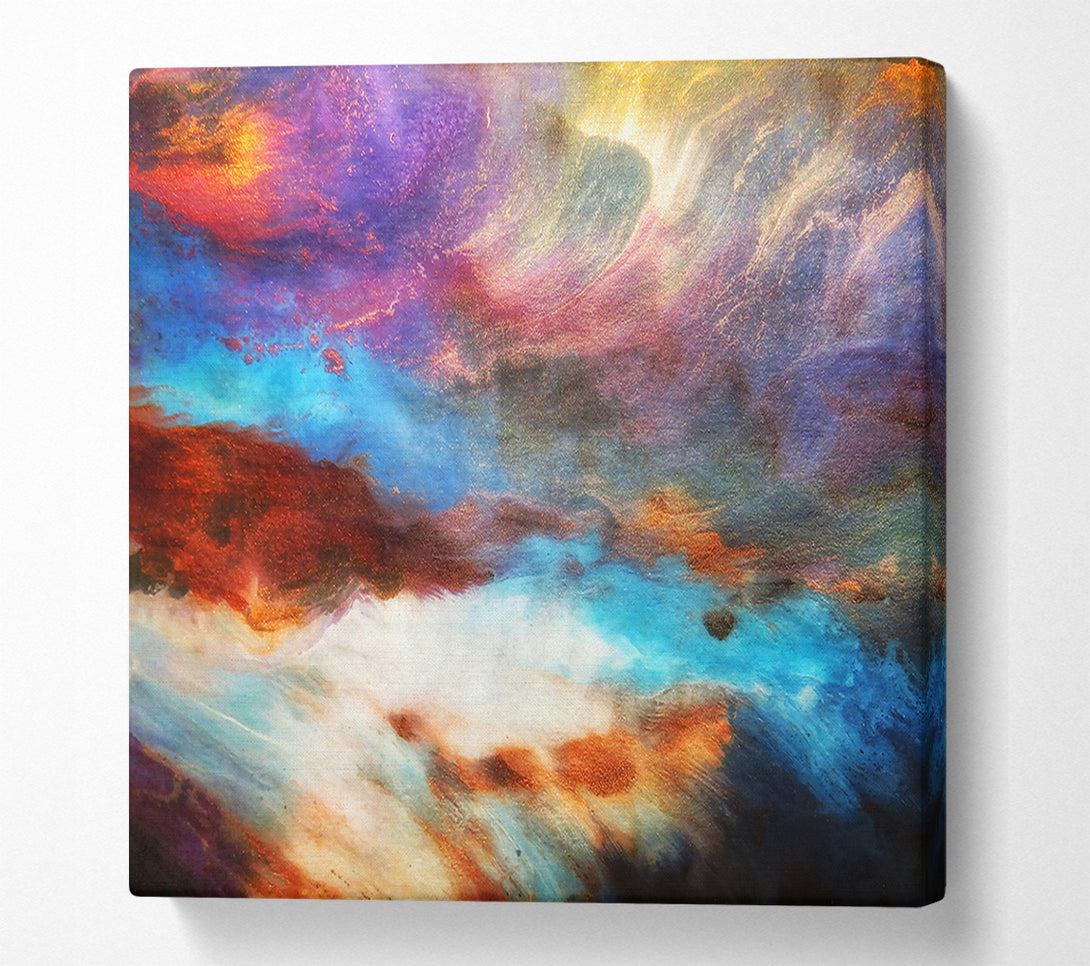  A Canvas Print of Azure Sky Dreamscape Canvas Print