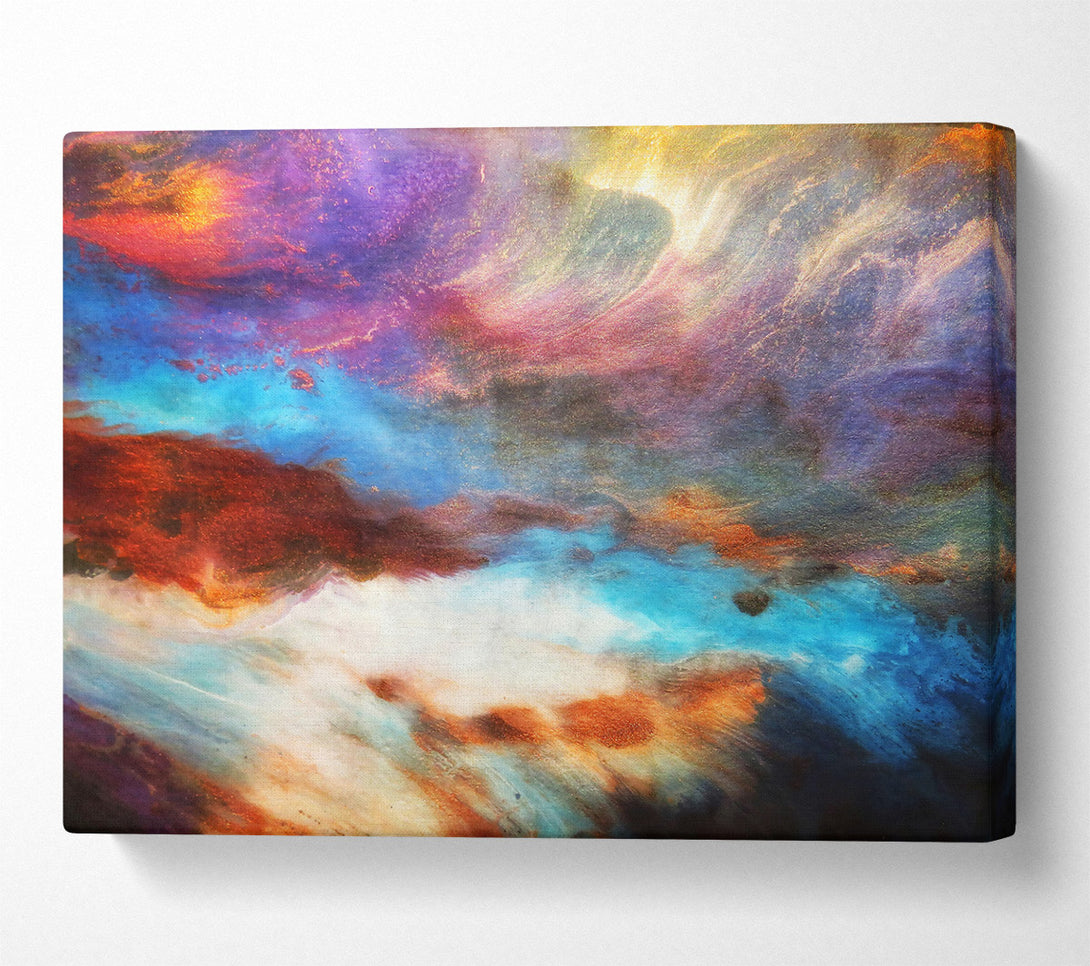  A Canvas Print of Azure Sky Dreamscape Canvas Print