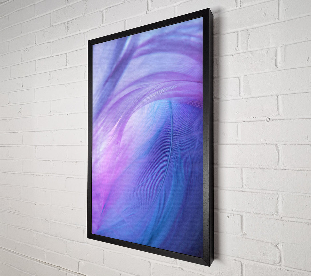  A Canvas Print of Lavender Feather Dreams Canvas Print