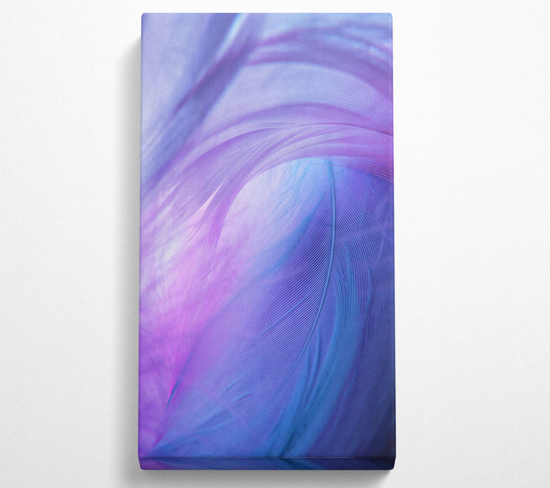  A Canvas Print of Lavender Feather Dreams Canvas Print