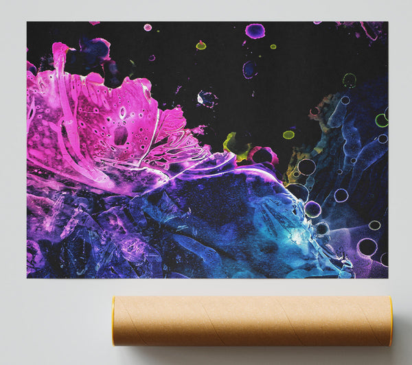 Pink Cosmic Dance Poster