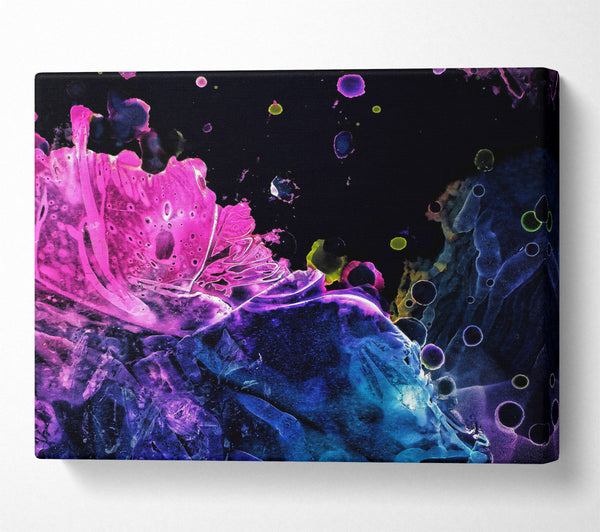  A Canvas Print of Pink Cosmic Dance Canvas Wall Art