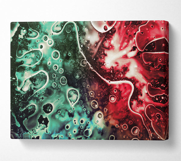  A Canvas Print of Emerald Cosmic Dance Canvas Art