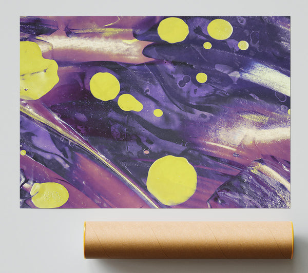 Purple And Yellow Skies Giclee Print