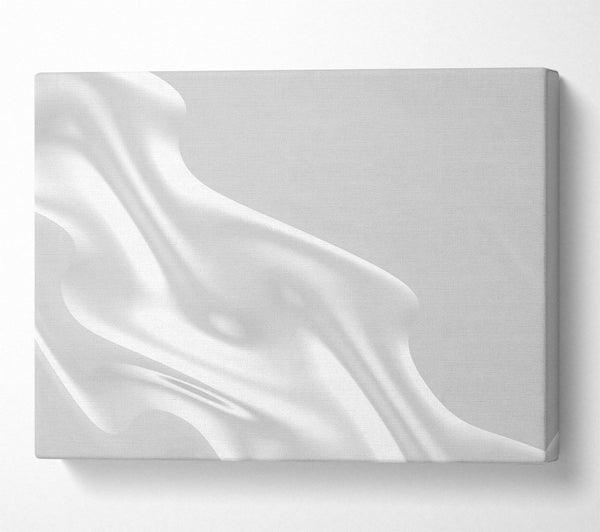  A Canvas Print of Silver Stream Flowing Canvas Art