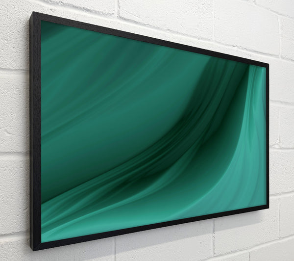 Emerald Flowing Lines