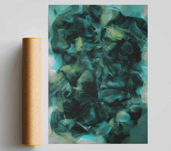 Emerald Smoke Dreams Giclee Print