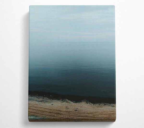  A Canvas Print of Azure Water'S Edge Canvas Art