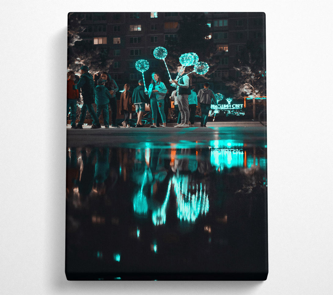  A Canvas Print of Loading... Canvas Print