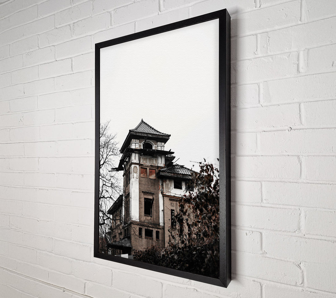  A Canvas Print of Brown Ruin'S Tower Canvas Art