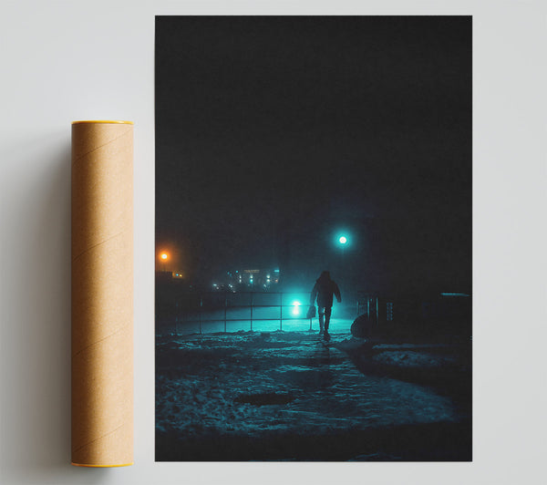 Teal City Escape Poster