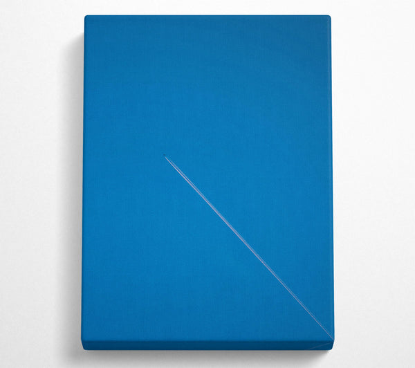  A Canvas Print of Azure Sky Trail Canvas Wall Art