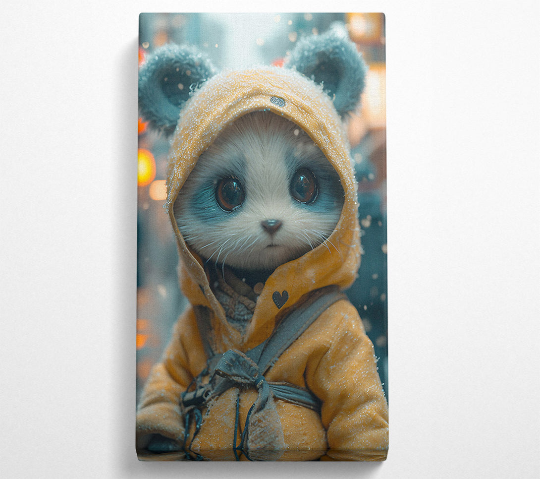  A Canvas Print of Little Fluffy Canvas Art
