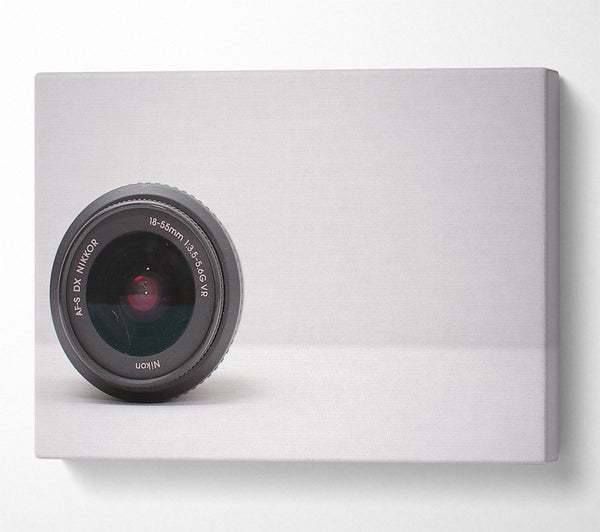 A Canvas Print of Black Lens Reflection Canvas Art