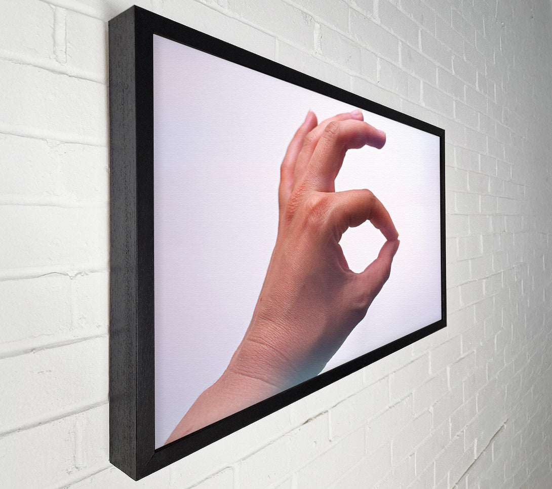  A Canvas Print of Pinky Promise Light Canvas Print