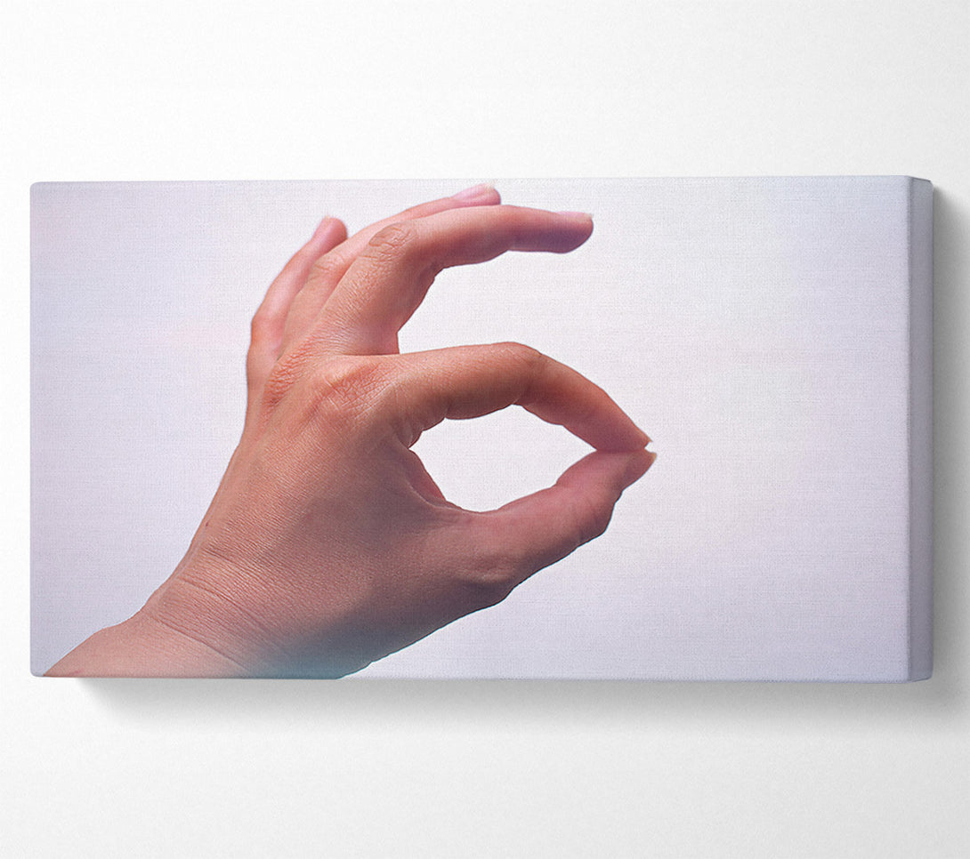 A Canvas Print of Pinky Promise Light Canvas Print