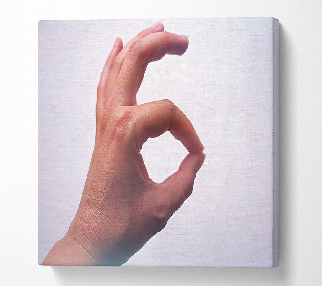  A Canvas Print of Pinky Promise Light Canvas Print