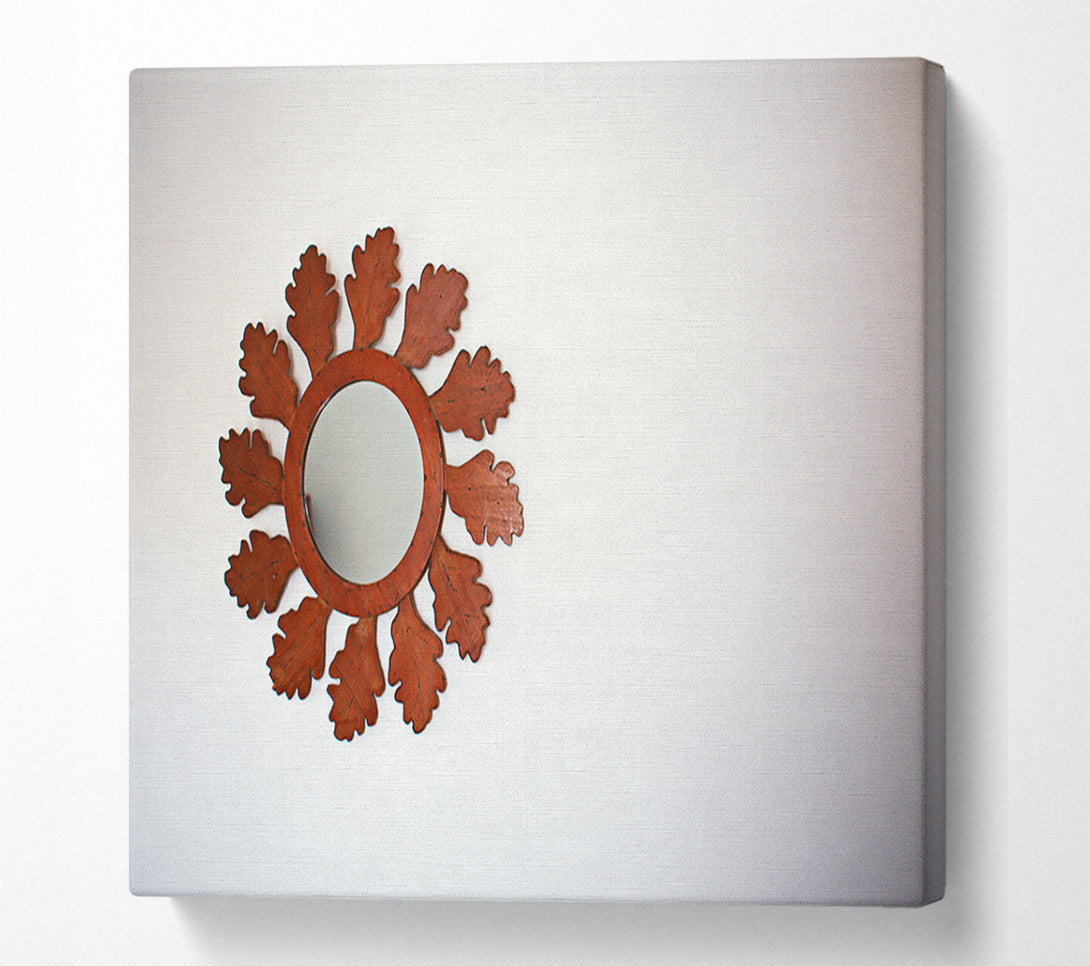  A Canvas Print of The Russet Reflection Canvas Print