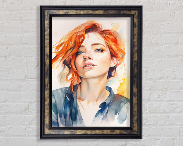 Looking Lovely Framed Print